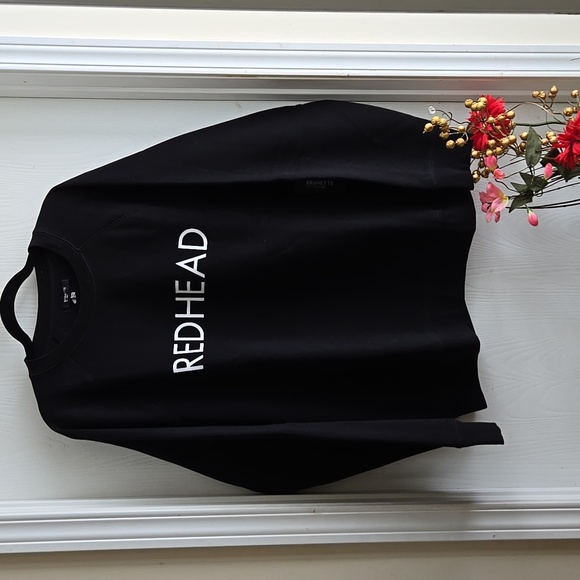 Brunette | The Label Crew Neck Sweatshirt ⭐️ New - Picture 4 of 10